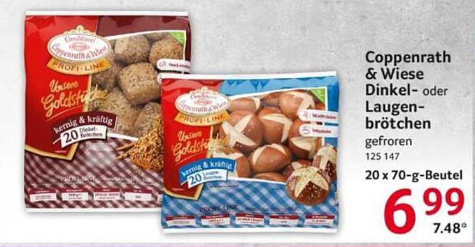 Coppenrath & Wiese Dinkel- oder Laugenbrötchen gefroren
