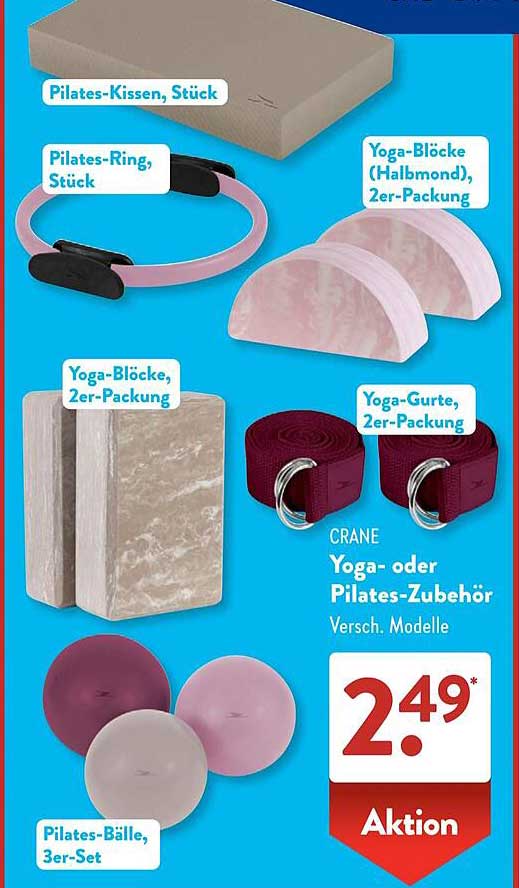 CRANE Yoga- oder Pilates-Zubehör Versch. Modelle