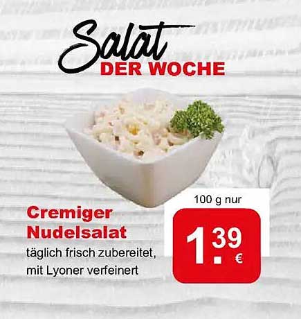 Cremiger Nudelsalat