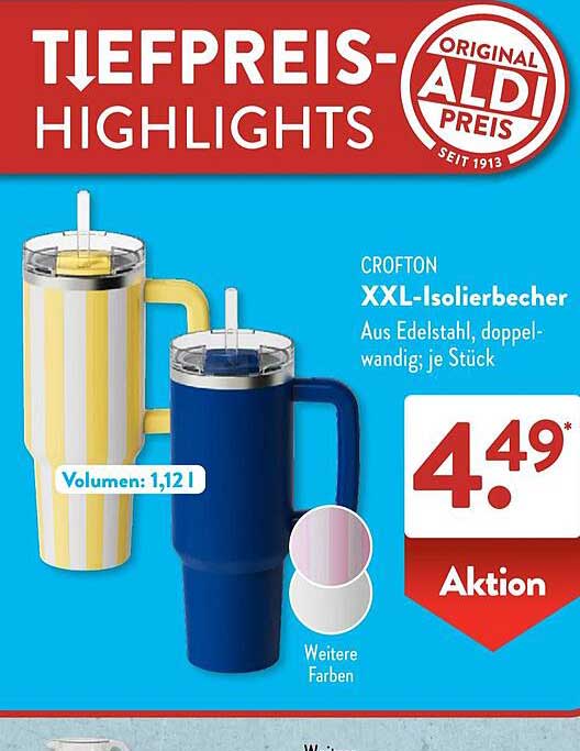 CROFTON XXL-Isolierbecher