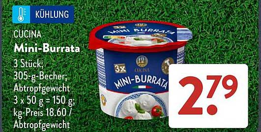CUCINA Mini-Burrata