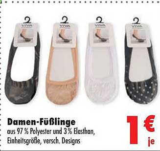Damen-Füßlinge