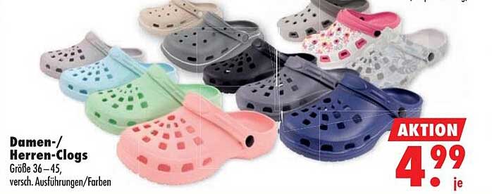 Damen-/Herren-Clogs