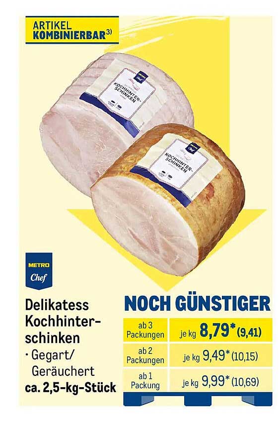 Delikatess Kochhinterschinken