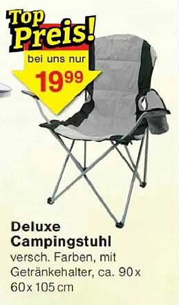 Deluxe Campingstuhl