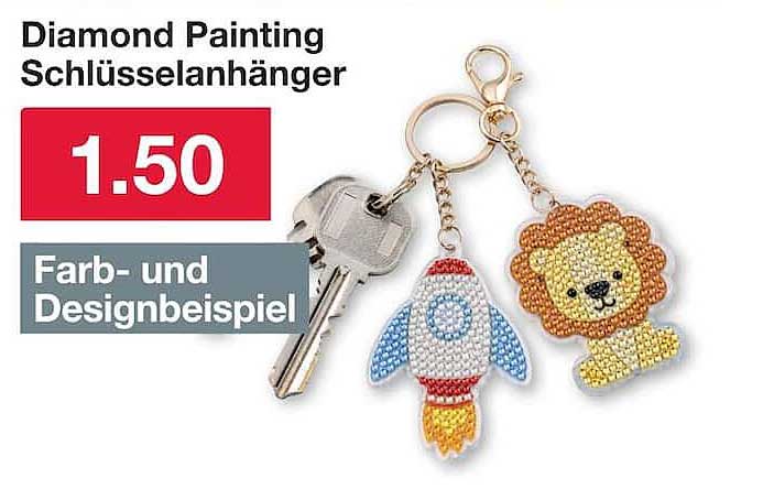 Diamond Painting Schlüsselanhänger