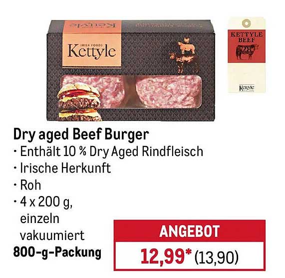 Dry aged Beef Burger