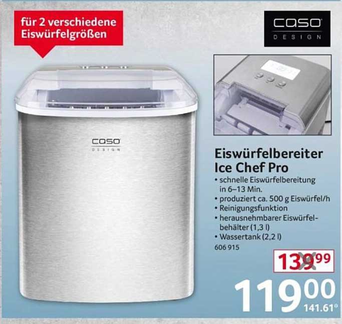 Eiswürfelbereiter Ice Chef Pro