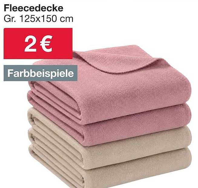Fleecedecke Gr. 125x150 cm