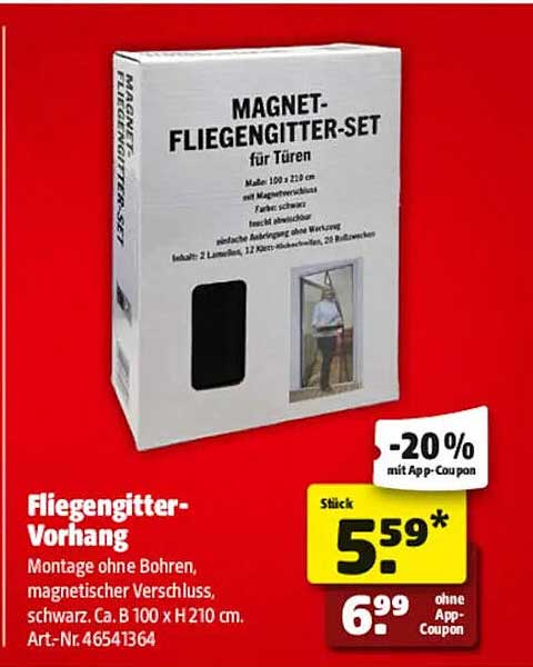 Fliegengitter-Vorhang