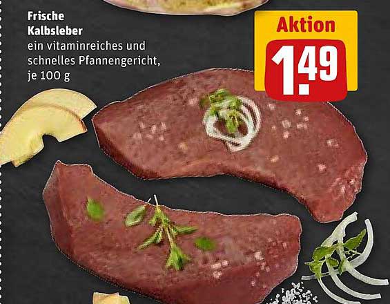 Frische Kalbsleber