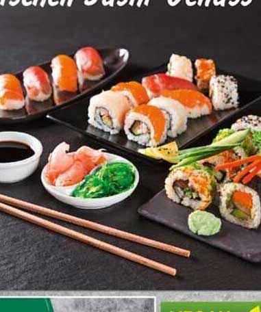 Frischer Fisch, Sushi