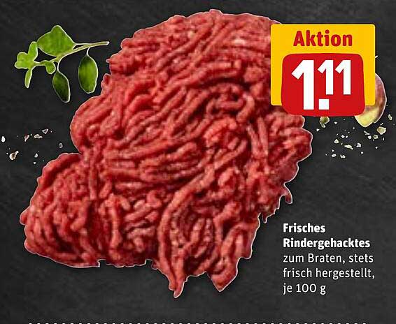 Frisches Rindergehacktes