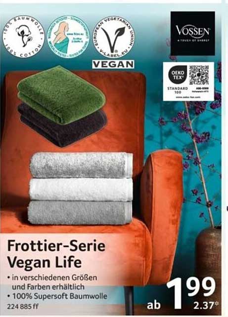 Frottier-Serie Vegan Life