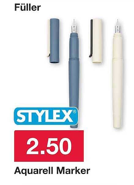 Füller STYLEX Aquarell Marker