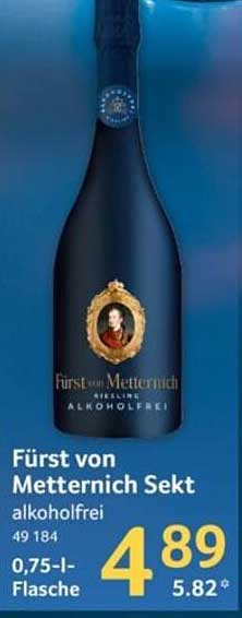 Fürst von Metternich Sekt alkoholfrei