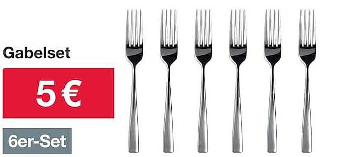 Gabelset 6er-Set