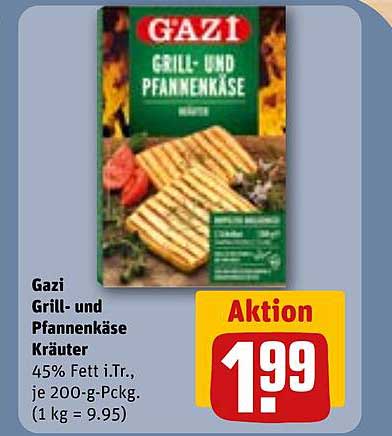 Gazi Grill- und Pfannenkäse Kräuter
