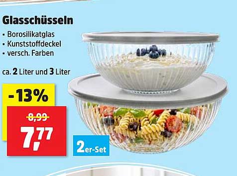 Glasschüsseln
