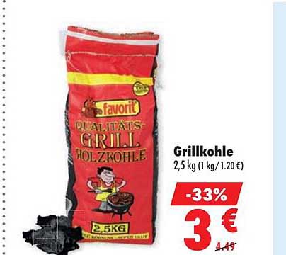 Grillkohle