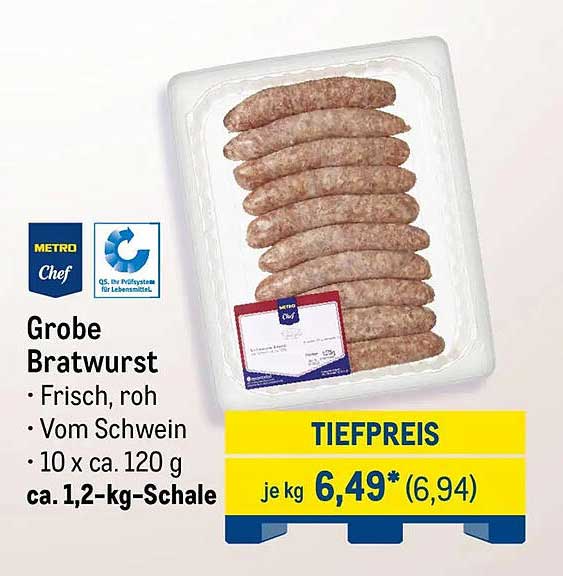Grobe Bratwurst