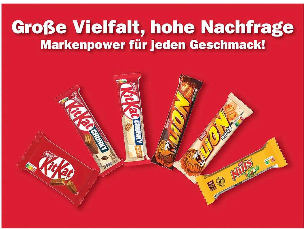 Große Vielfalt, hohe Nachfrage Markenpower für jeden Geschmack!
