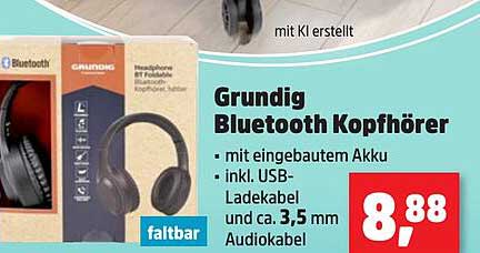 Grundig Bluetooth Kopfhörer