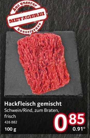 Hackfleisch gemischt