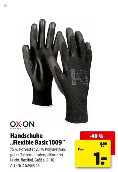 Handschuhe „Flexible Basic1009“