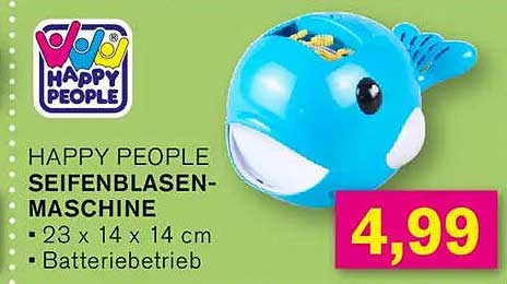 HAPPY PEOPLE SEIFENBLASEN-MASCHINE
