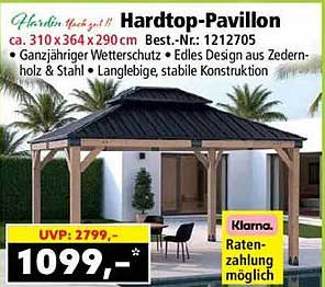 Hardtop-Pavillon