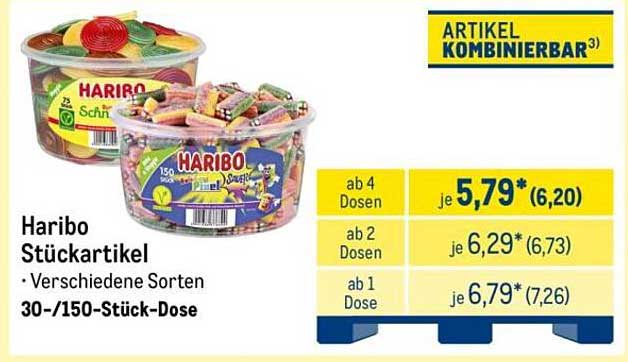 Haribo Stückartikel