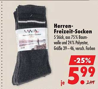 Herren-Freizeit-Socken