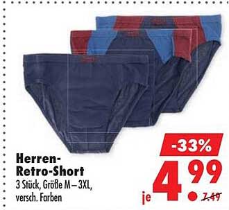 Herren-Retro-Short