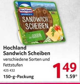Hochland Sandwich Scheiben