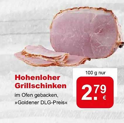 Hohenloher Grillschinken