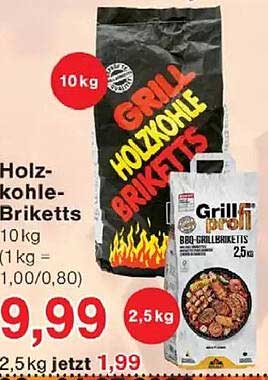 Holz-Kohle-Briketts 10 kg