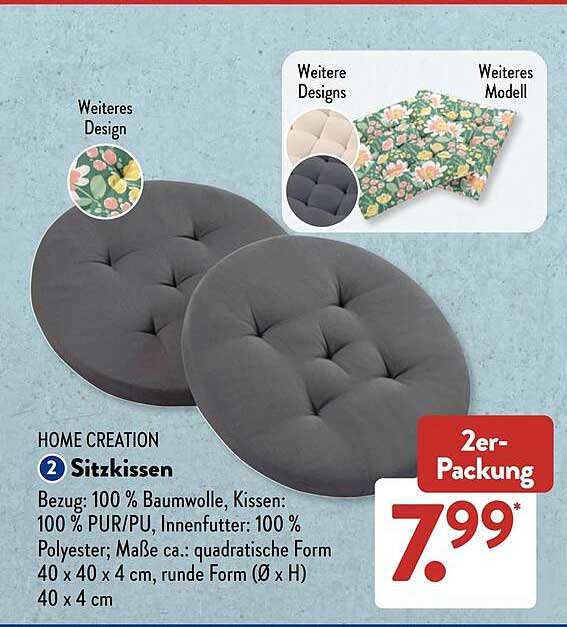 Home Creation 2 Sitzkissen