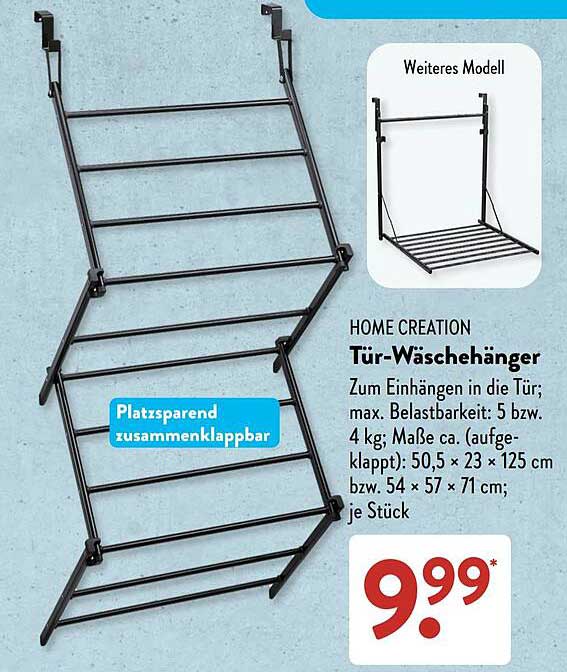 HOME CREATION Tür-Wäschehänger