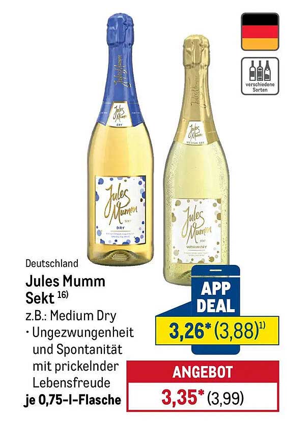 Jules Mumm Sekt