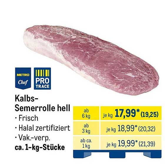 Kalbs-Semerrolle hell