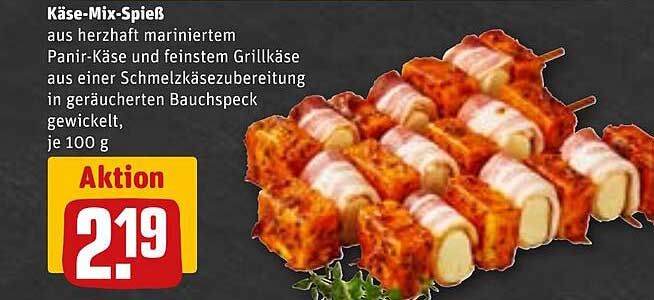 Käse-Mix-Spieß
