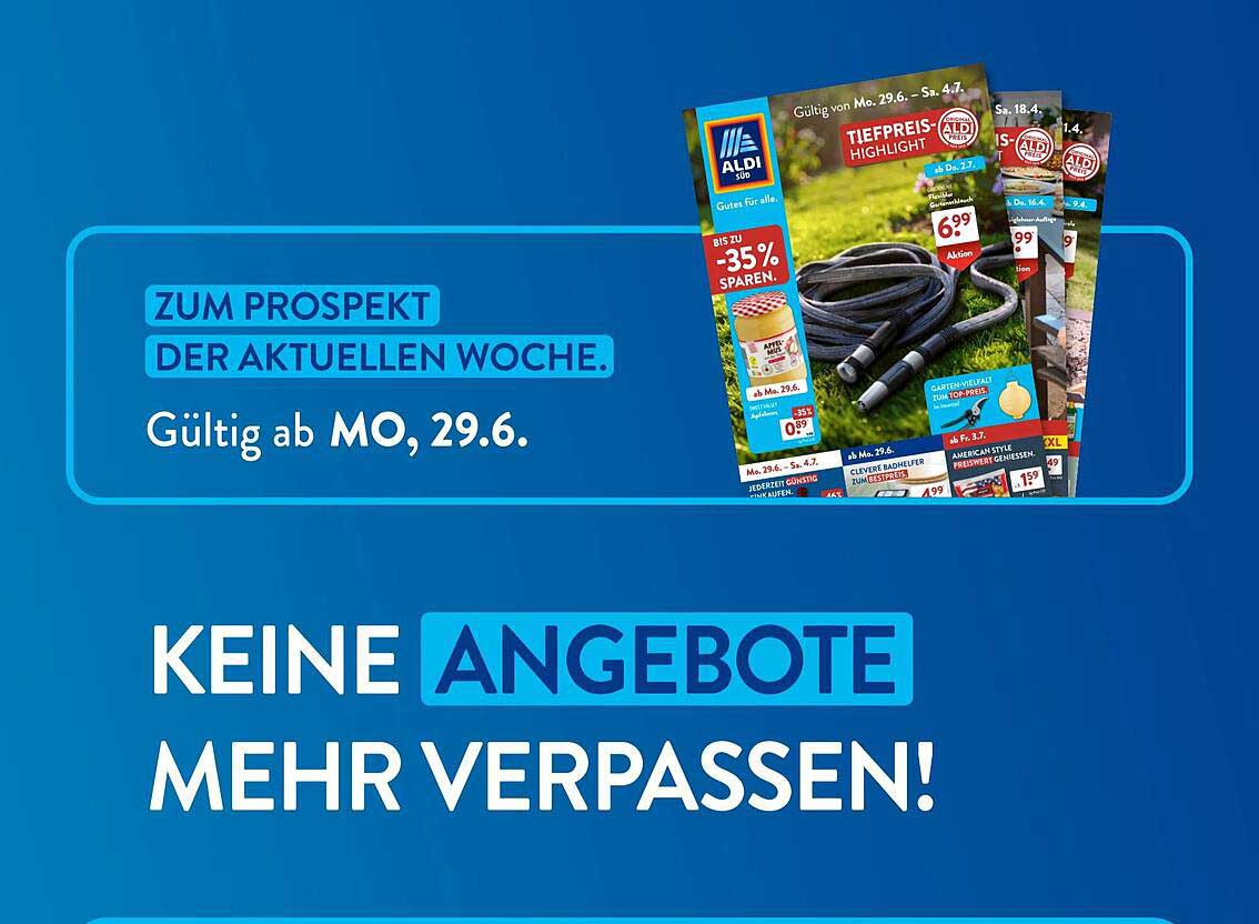 KEINE ANGEBOTE MEHR VERPASSEN!
