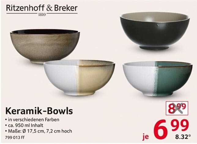 Keramik-Bowls