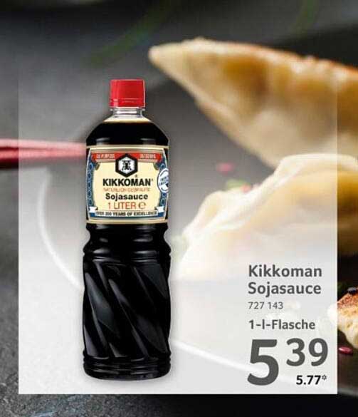 Kikkoman Sojasauce 1-l-Flasche