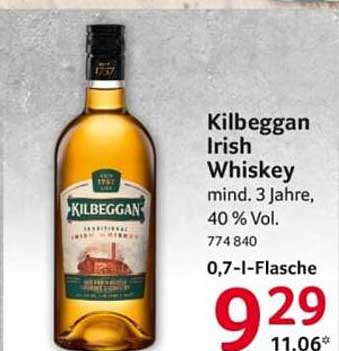 Kilbeggan Irish Whiskey