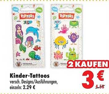 Kinder-Tattoos