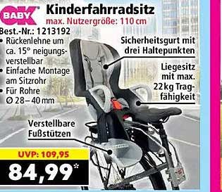 Kinderfahrradsitz