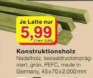 Konstruktionsholz