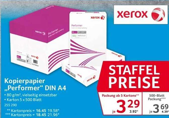 Kopierpapier „Performer“ DIN A4
